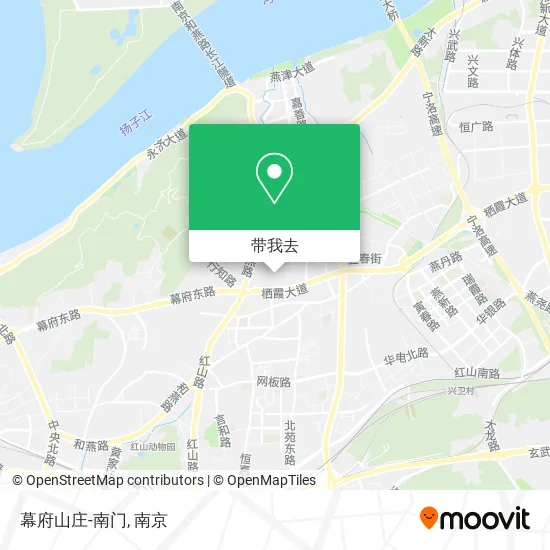 幕府山庄-南门地图