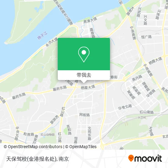 天保驾校(金港报名处)地图