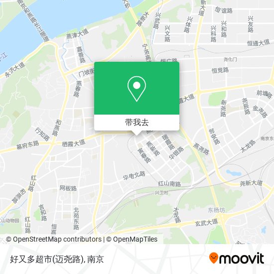 好又多超市(迈尧路)地图