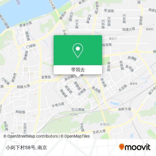 小岗下村58号地图