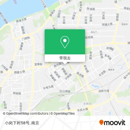 小岗下村58号地图
