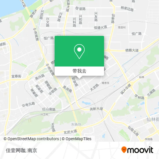 佳壹网咖地图