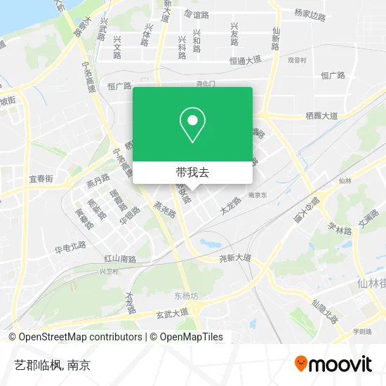 艺郡临枫地图