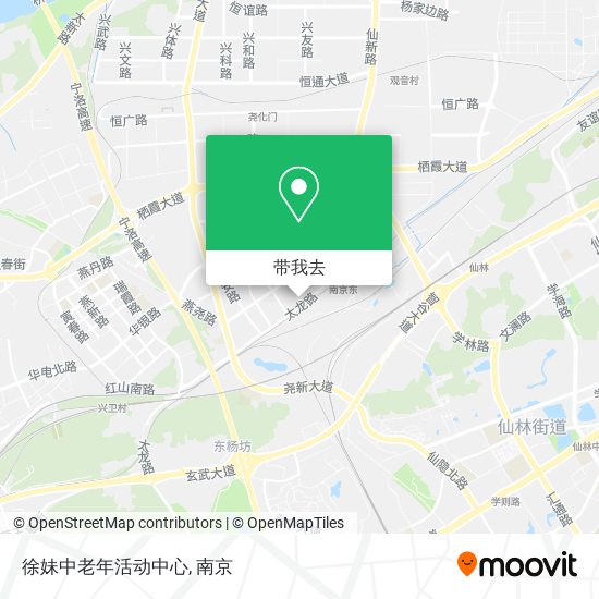 徐妹中老年活动中心地图