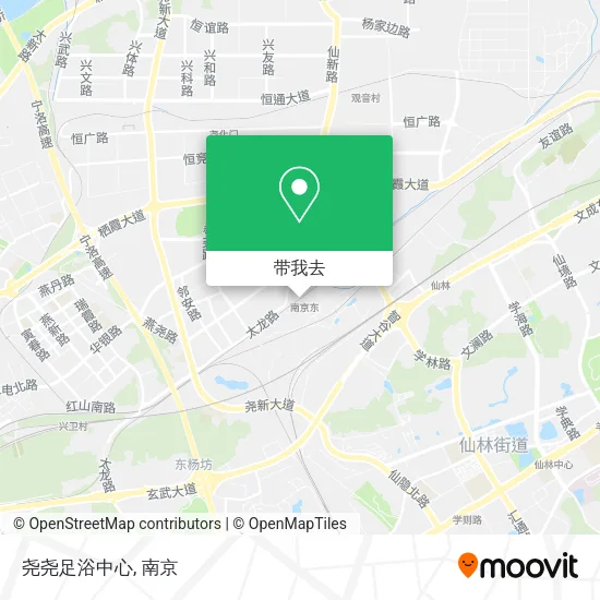 尧尧足浴中心地图