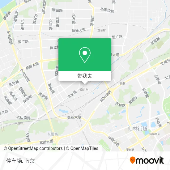 停车场地图