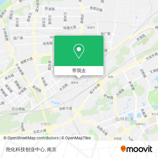 尧化科技创业中心地图