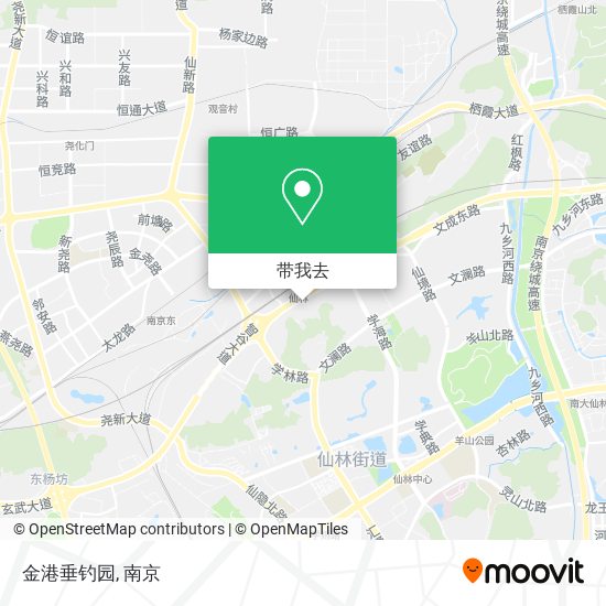 金港垂钓园地图