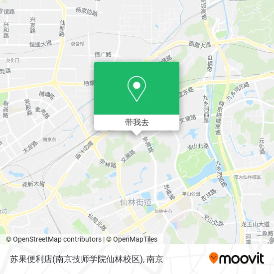 苏果便利店(南京技师学院仙林校区)地图
