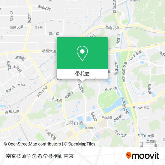 南京技师学院-教学楼4幢地图
