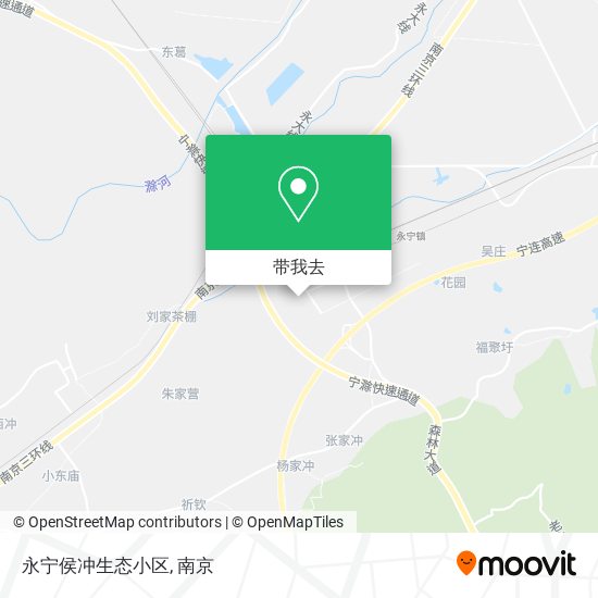 永宁侯冲生态小区地图