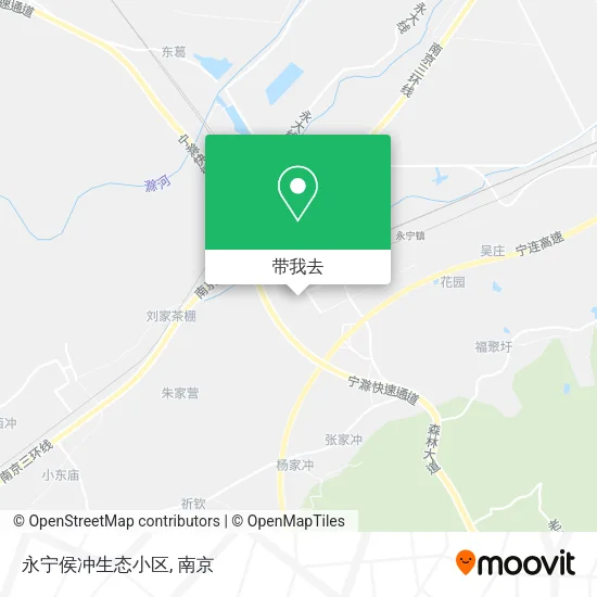 永宁侯冲生态小区地图