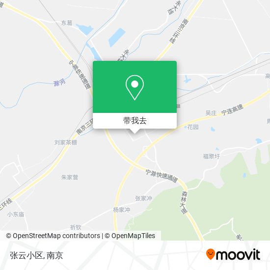 张云小区地图