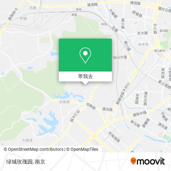 绿城玫瑰园地图