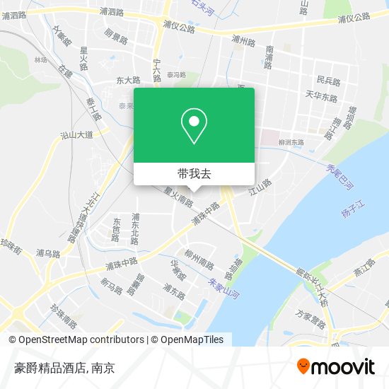 豪爵精品酒店地图