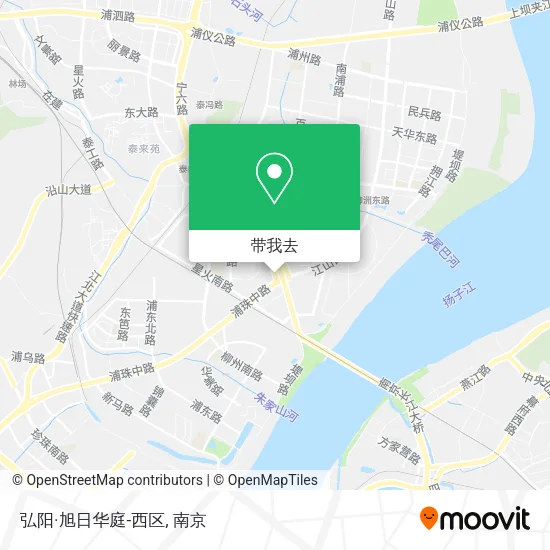 弘阳·旭日华庭-西区地图