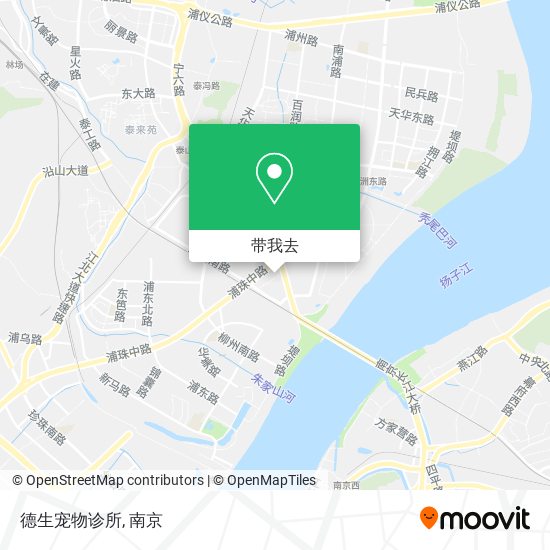 德生宠物诊所地图