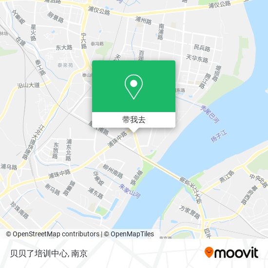 贝贝了培训中心地图