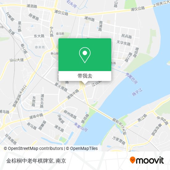 金棕榈中老年棋牌室地图