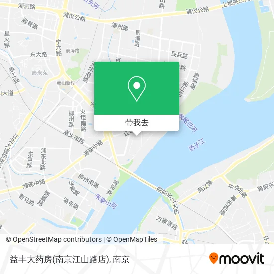 益丰大药房(南京江山路店)地图