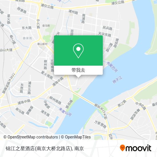 锦江之星酒店(南京大桥北路店)地图
