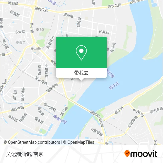 吴记潮汕粥地图