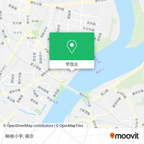 柳袱小学地图