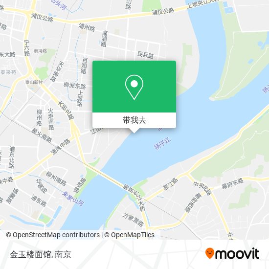 金玉楼面馆地图