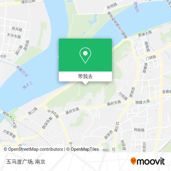 五马渡广场地图