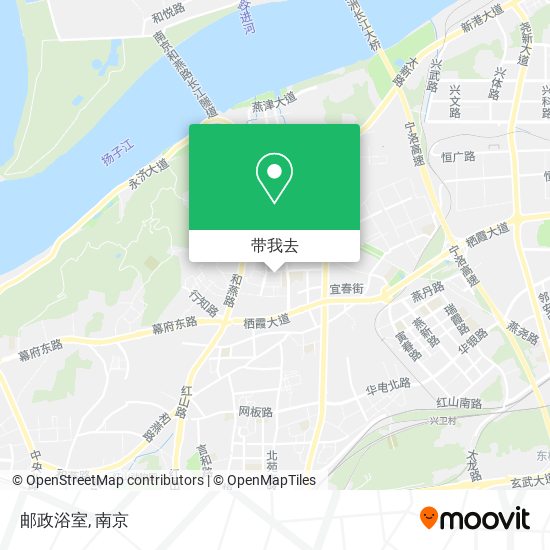邮政浴室地图