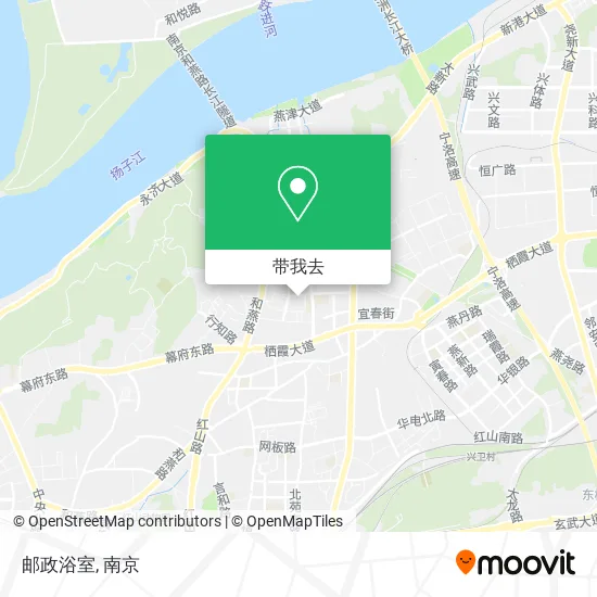 邮政浴室地图