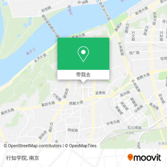行知学院地图
