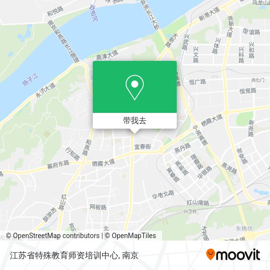 江苏省特殊教育师资培训中心地图