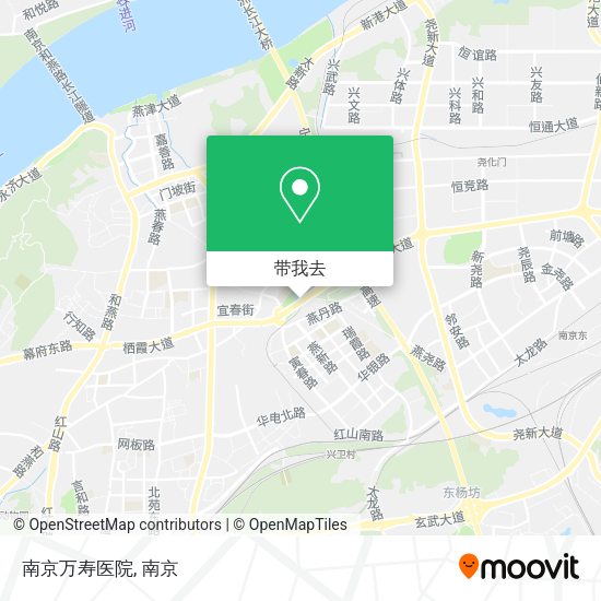 南京万寿医院地图