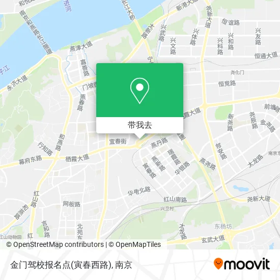 金门驾校报名点(寅春西路)地图