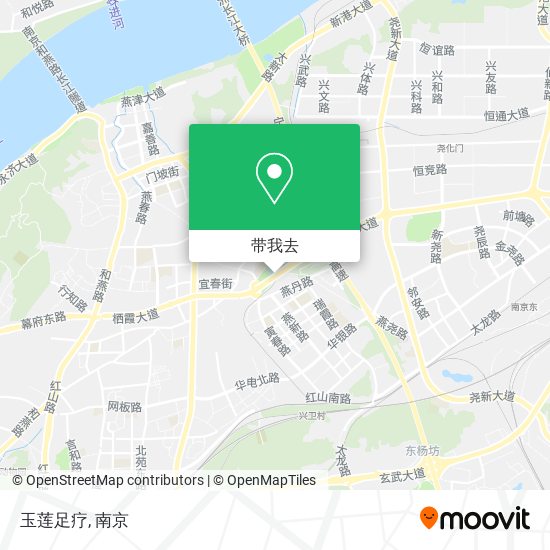 玉莲足疗地图