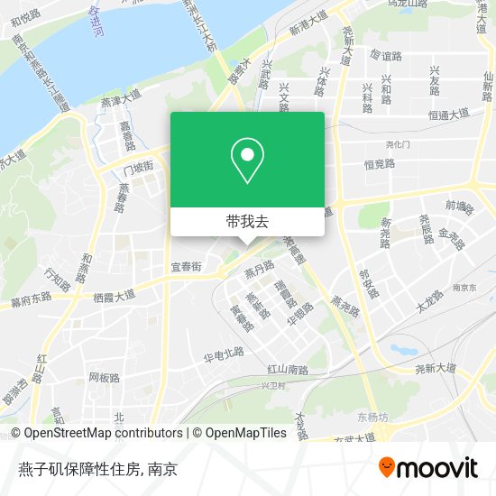 燕子矶保障性住房地图