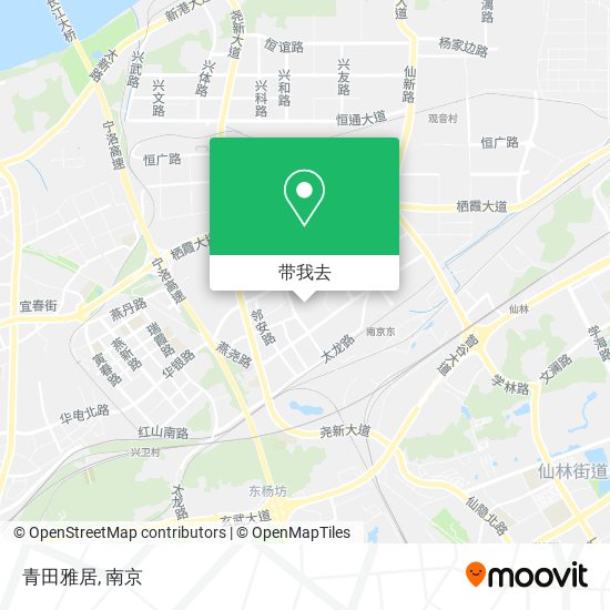 青田雅居地图