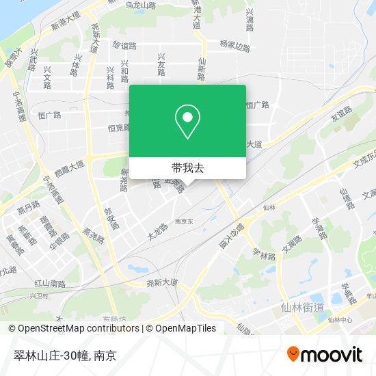 翠林山庄-30幢地图
