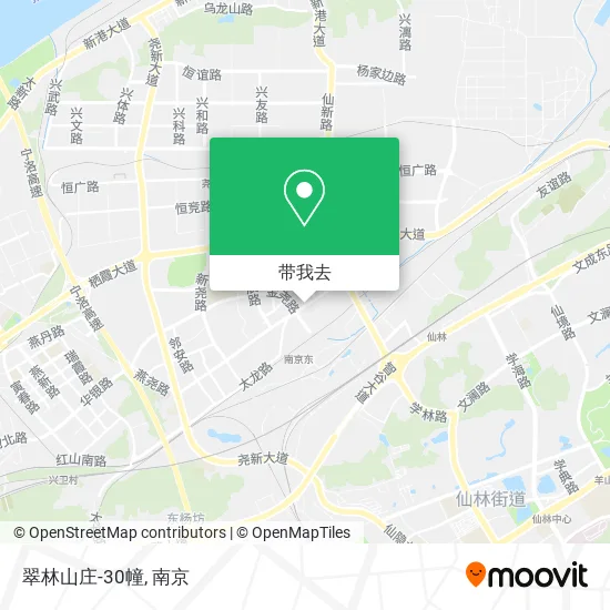 翠林山庄-30幢地图