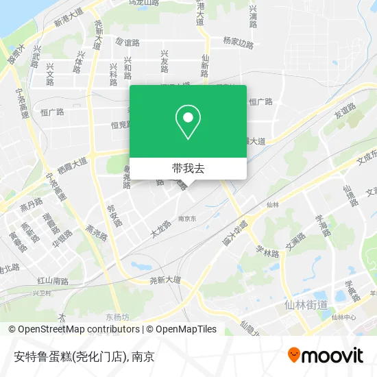 安特鲁蛋糕(尧化门店)地图