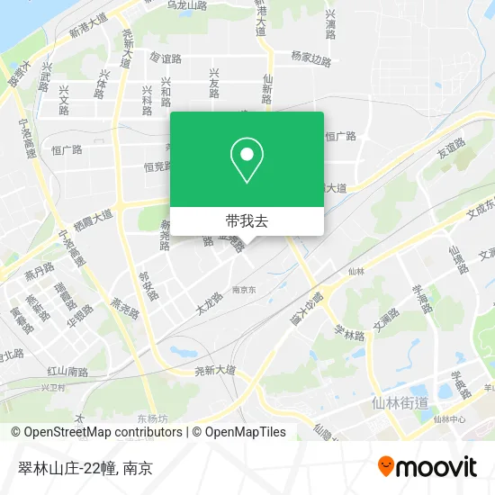 翠林山庄-22幢地图