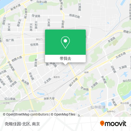 尧顺佳园-北区地图