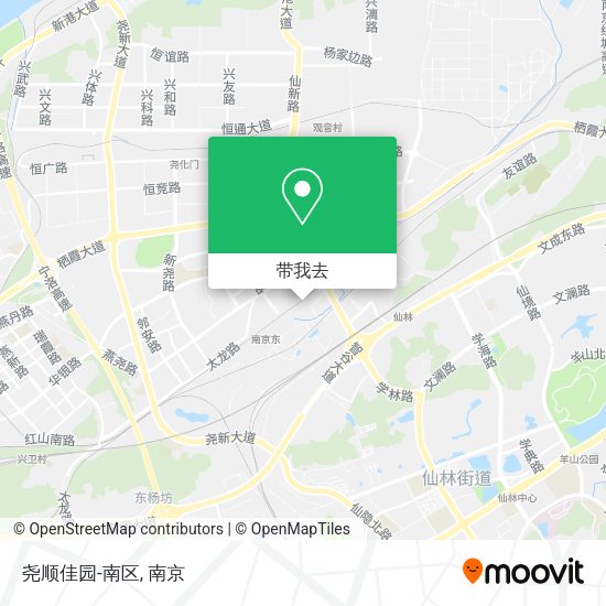 尧顺佳园-南区地图