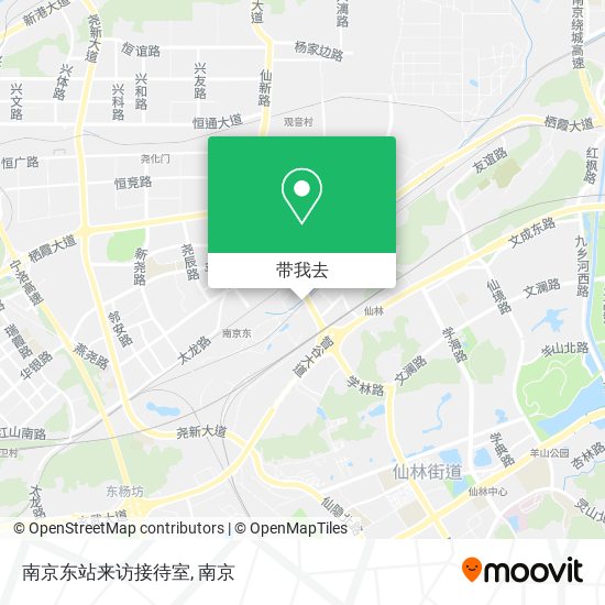 南京东站来访接待室地图