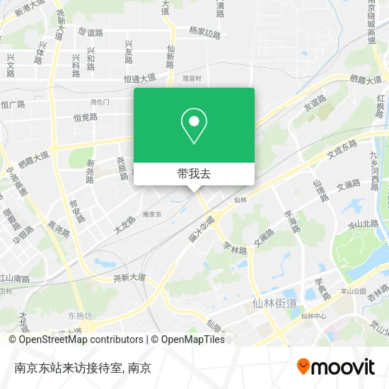 南京东站来访接待室地图