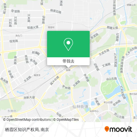 栖霞区知识产权局地图