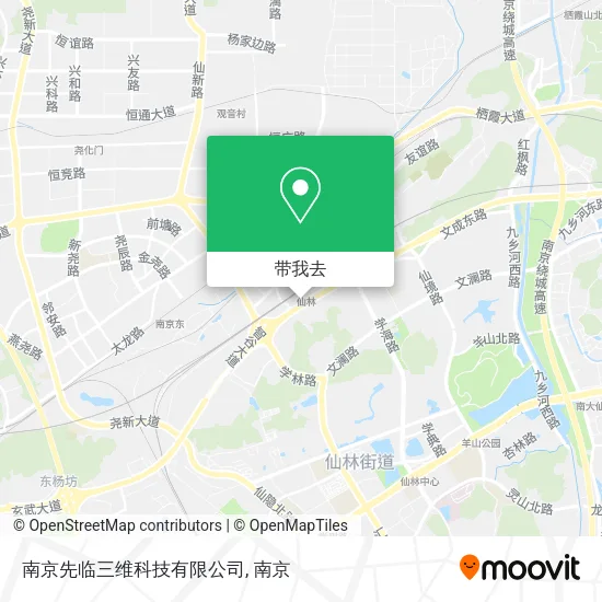 南京先临三维科技有限公司地图