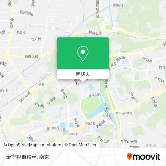 金宁鸭血粉丝地图