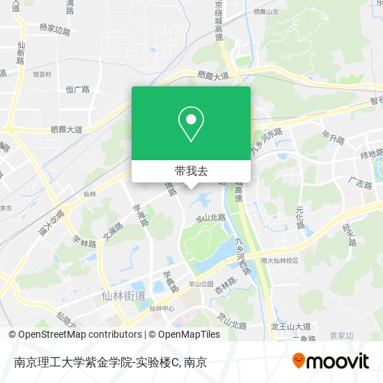 南京理工大学紫金学院-实验楼C地图